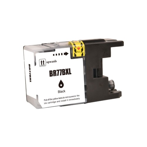 Brother LC77XLBK Black Ink Cartridge 2,400 Pages- Compatible Brother LC77XLBK Black Ink Cartridge 2,400 Pages- Compatible