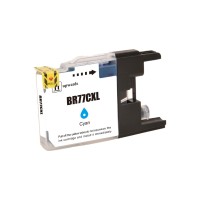 Brother LC77XLC Cyan Ink Cartridge 1,200 Pages- Compatible Brother LC77XLC Cyan Ink Cartridge 1,200 Pages- Compatible
