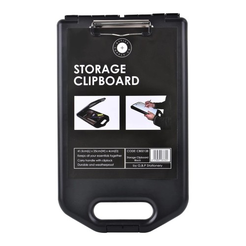 OSC Outdoors Storage Clipboard A4 Black OSC Outdoors Storage Clipboard A4 Black