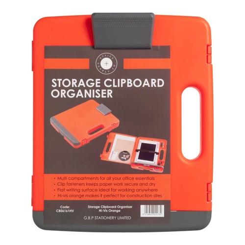 OSC Outdoors Storage Clipboard Large Hi-Vis OSC Outdoors Storage Clipboard Large Hi-Vis