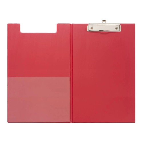 OSC Clipboard PVC Double Foolscap Red OSC Clipboard PVC Double Foolscap Red
