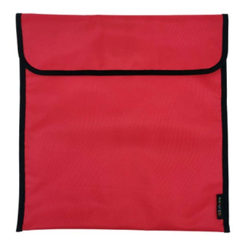 Supply Co Homework Bag Red 36x33cm Supply Co Homework Bag Red 36x33cm