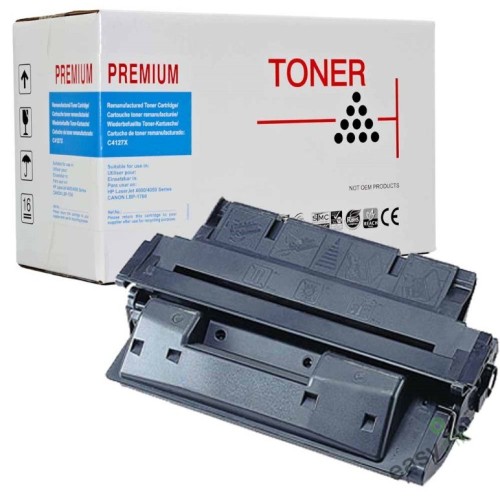 HP 4127X and Canon EP52CART Laser Toner Cartridge - Compatible