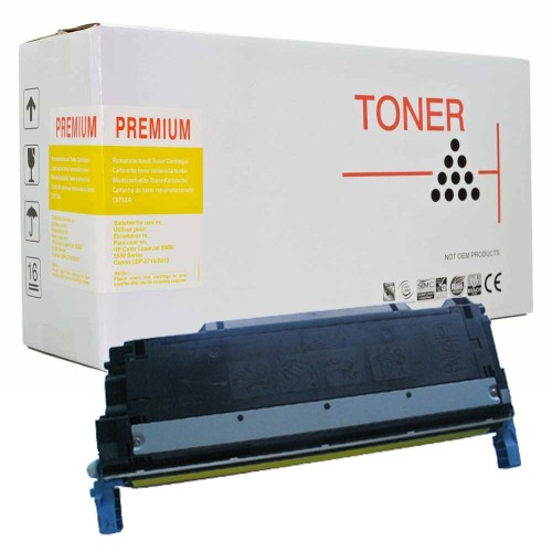 HP C9732A Yellow Toner Cartridge - Compatible