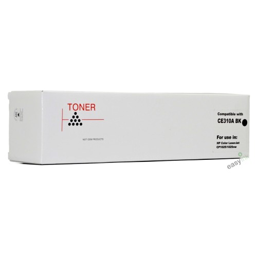 HP 126A Black Toner Cartridge - CE310A MFP M175nw - Compatible HP 126A Black Toner Cartridge - CE310A MFP M175nw - Compatible