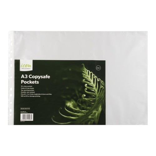 10 Copysafe Pockets 40 Microns A3 Landscape 10 Copysafe Pockets 40 Microns A3 Landscape