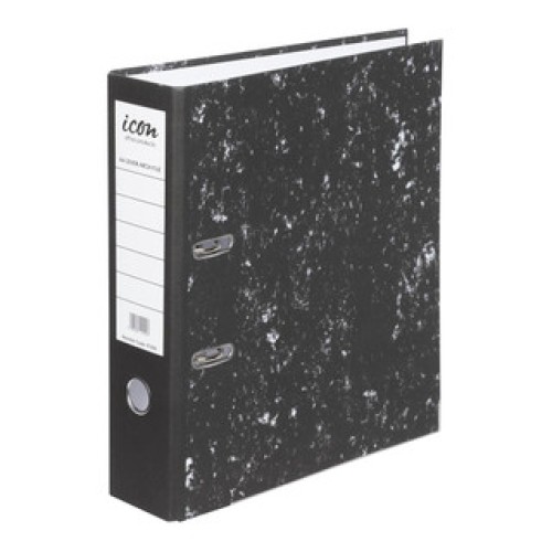 50 Lever Arch File Mottle Metal Edge 75mm Spine A4 50 Lever Arch File Mottle Metal Edge 75mm Spine A4