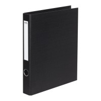 Ringbinder Linen A4 2D 26mm Black Ringbinder Linen A4 2D 26mm Black