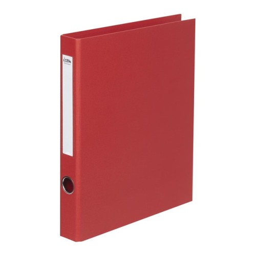 Ringbinder Linen A4 2D 26mm Red Ringbinder Linen A4 2D 26mm Red