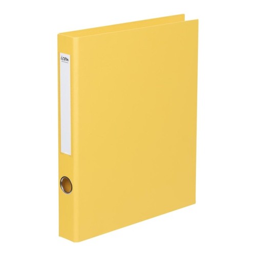 Ringbinder Linen A4 2D 26mm Yellow Ringbinder Linen A4 2D 26mm Yellow