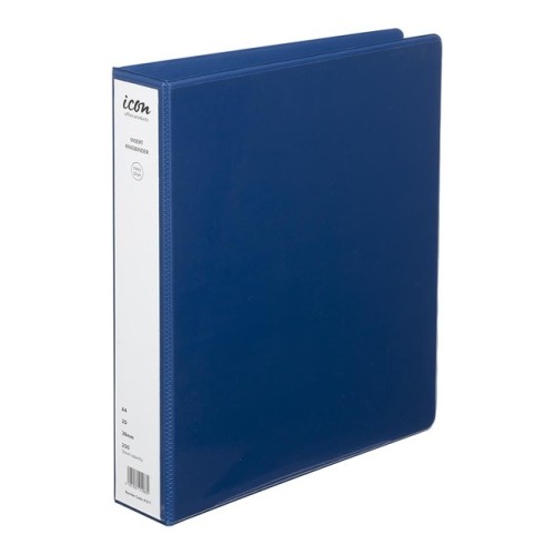 Insert Binder A4 2D 38mm Navy Blue Insert Binder A4 2D 38mm Navy Blue