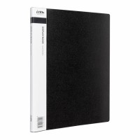 Display Book A4 with Insert Spine 20 Pocket Black Display Book A4 with Insert Spine 20 Pocket Black