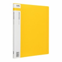 Display Book A4 with Insert Spine 20 Pocket Yellow Display Book A4 with Insert Spine 20 Pocket Yellow
