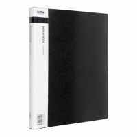 Display Book A4 with Insert Spine 40 Pocket Black Display Book A4 with Insert Spine 40 Pocket Black