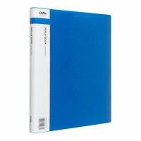 Display Book A4 with Insert Spine 40 Pocket Blue Display Book A4 with Insert Spine 40 Pocket Blue