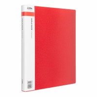 Display Book A4 with Insert Spine 40 Pocket Red Display Book A4 with Insert Spine 40 Pocket Red