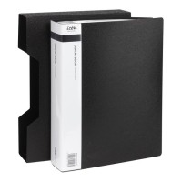 Display Book A4 with Insert Spine 100 Pocket with Case Black Display Book A4 with Insert Spine 100 Pocket with Case Black