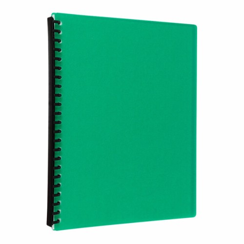 Refillable Display Book 20 Pocket Green Refillable Display Book 20 Pocket Green