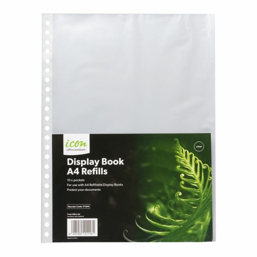 Refillable Display Book Refills Pack 10 Refillable Display Book Refills Pack 10