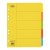 Cardboard Dividers Extra Wide 5 Tab Coloured