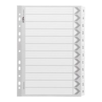 Cardboard Indices with Reinforced Tabs Jan-Dec White Cardboard Indices with Reinforced Tabs Jan-Dec White