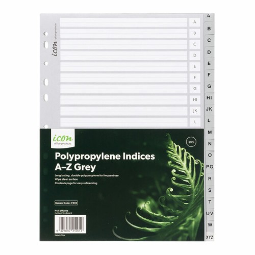 Icon PP Indices A-Z Grey Icon PP Indices A-Z Grey