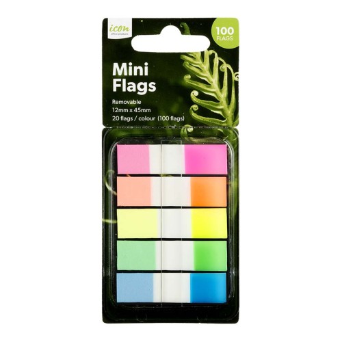 Icon Mini Flags, 12x45mm Pack of 100 Icon Mini Flags, 12x45mm Pack of 100
