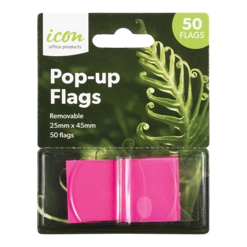 Pop-up Pink Flags 25x45mm 50-Pack Pop-up Pink Flags 25x45mm 50-Pack