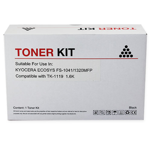 Kyocera TK1119 Toner Cartridge - Compatible Kyocera TK1119 Toner Cartridge - Compatible