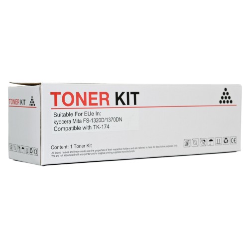 Kyocera TK174 Toner Cartridge 7,200 Pages - Compatible WB Kyocera TK174 Toner Cartridge 7,200 Pages - Compatible WB
