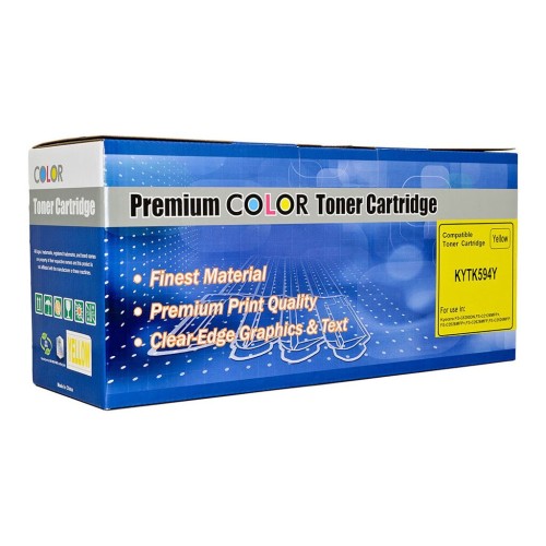 Kyocera TK594Y Yellow Toner Cartridge - Compatible Kyocera TK594Y Yellow Toner Cartridge - Compatible