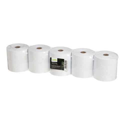 5-Pack Machine Roll 68gsm 51.65m 76mm x 76mm