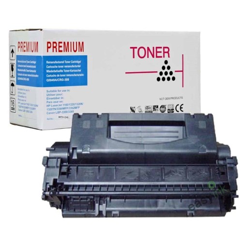 HP 53A - CART308 - CART315 Black Toner Q7553A 3000 Pages - Compatible WB HP 53A - CART308 - CART315 Black Toner Q7553A 3000 Pages - Compatible WB