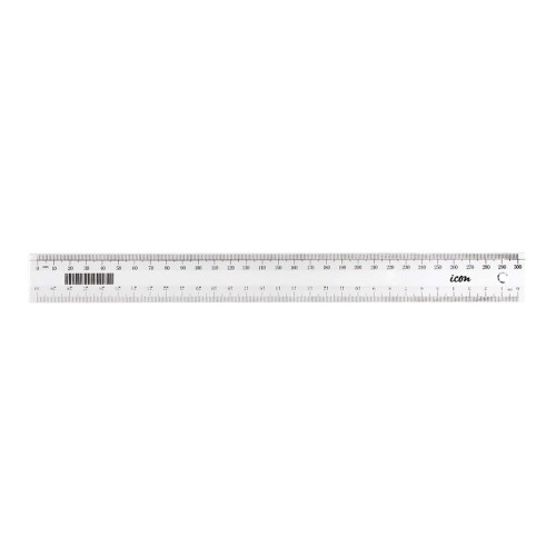 25-Pack Icon Ruler Clear Narrow Style 30cm 25-Pack Icon Ruler Clear Narrow Style 30cm