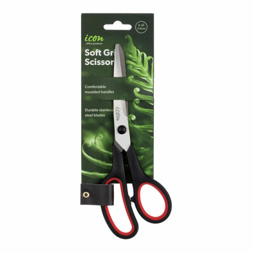 Scissor Soft Grip 8.5 Inch Black Handle Scissor Soft Grip 8.5 Inch Black Handle