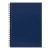 Spiral Notebook A4 Hard Cover Blue 200 pg