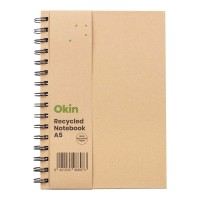 Okin Eco Spiral Hardcover Notebook A5 Okin Eco Spiral Hardcover Notebook A5