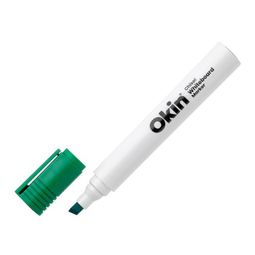 Okin Whiteboard Marker Chisel Tip Green Okin Whiteboard Marker Chisel Tip Green