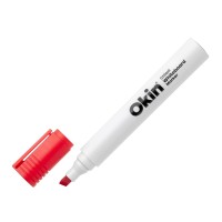 Okin Whiteboard Marker Chisel Tip Red Okin Whiteboard Marker Chisel Tip Red