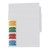L Shaped Pockets A4 4 Tab Indexed Clear L Shaped Pockets A4 4 Tab Indexed Clear