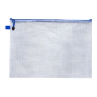 Mesh Bag A3 Zipped Oversize 450mm x 325mm