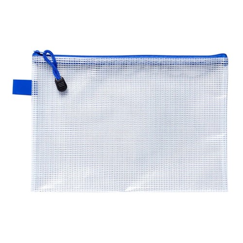 Mesh Bag Zipped Medium A5 260mm x 185mm Mesh Bag Zipped Medium A5 260mm x 185mm