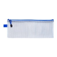 Mesh Bag Pencil Case Zipped Oversize 340mm x 135mm
