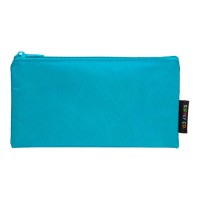 Pencil Case Flat Light Blue 21x11cm