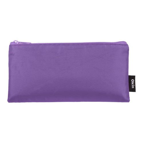 Okin Pencil Case Flat Purple 21x11cm Okin Pencil Case Flat Purple 21x11cm