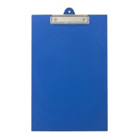 Clipboard PVC Single Foolscap Blue