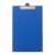 Clipboard PVC Single Foolscap Blue