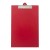 Clipboard PVC Single Foolscap Red