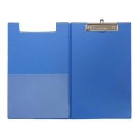 Clipboard PVC Double Foolscap Blue
