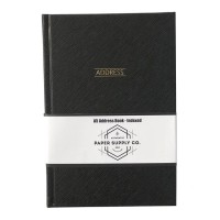 Citta Address Book A5 Black